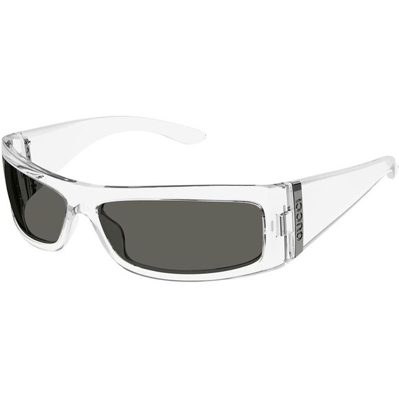 NWT Gucci GG1492SA-002 Crystal Shield 64mm Sunglasses main image 4